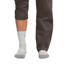 Icebreaker Wander Sock Crew Hike+ Light (Merino wool, durable, lightweight) grey men's